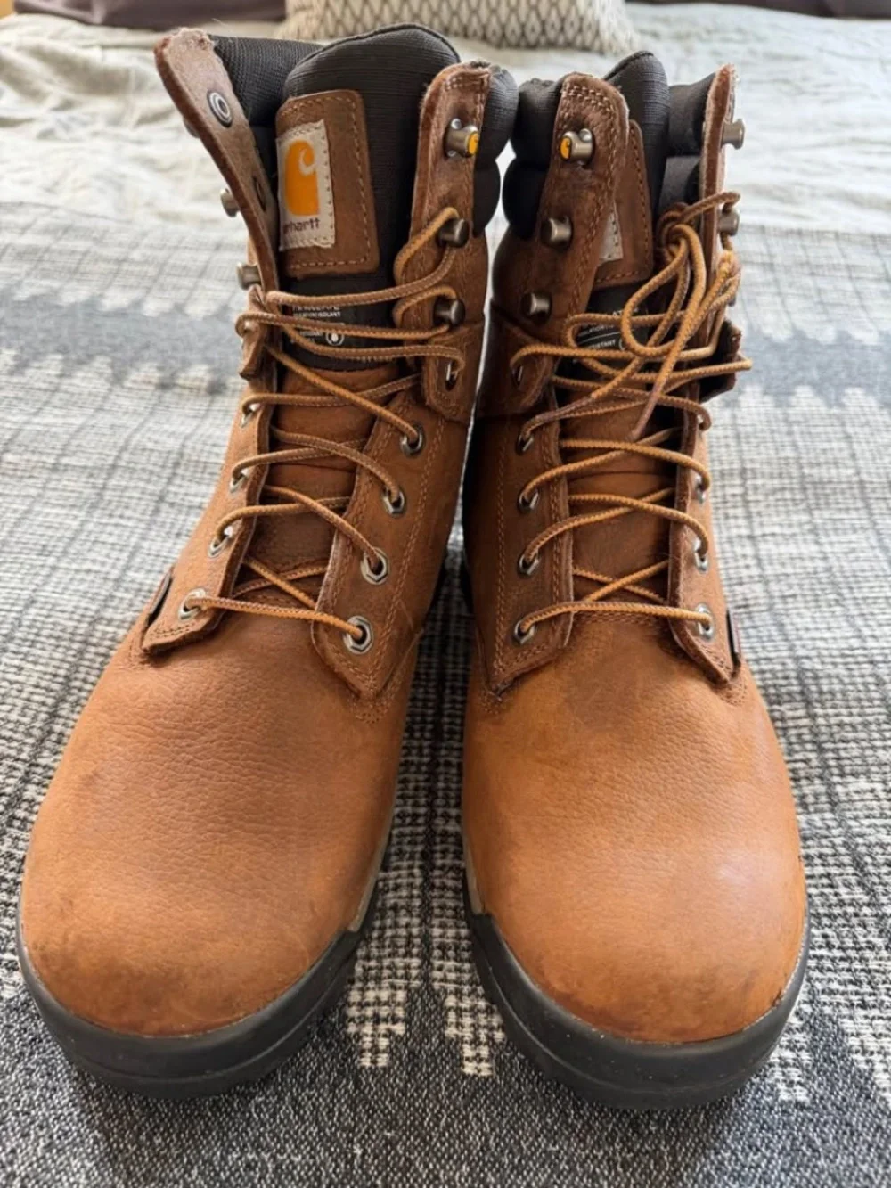 NEW SIZE 8.5 Carhartt Men’s CME8047 Ground Force 8’’ waterproof soft toe boot